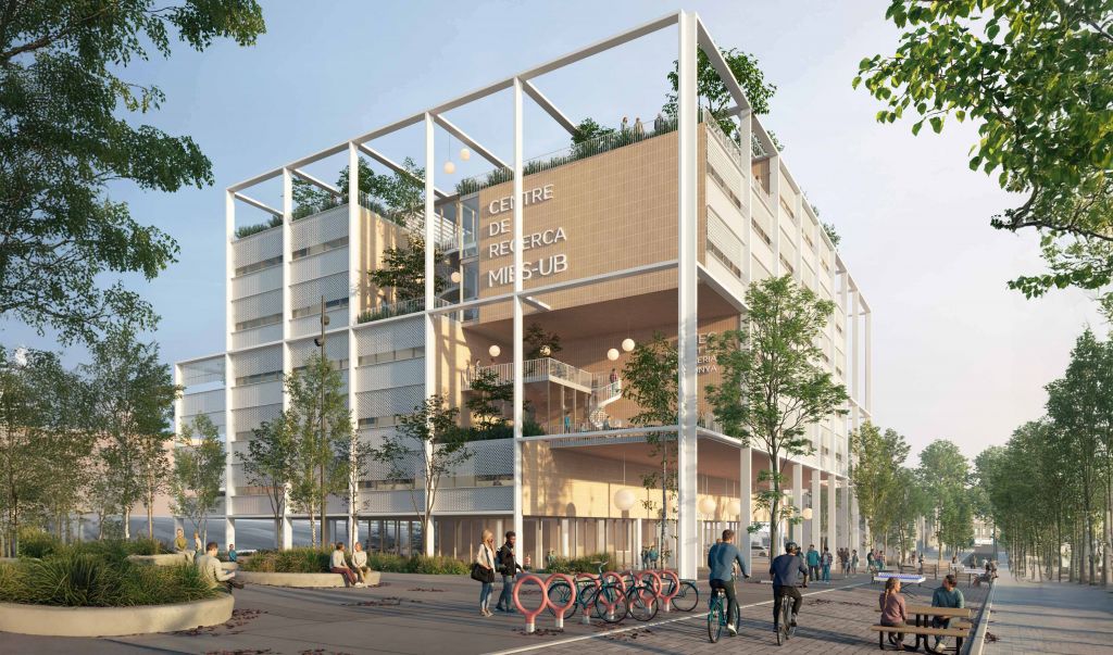 El equipo formado por PMMT y 080 Arquitectura gana el concurso del nuevo del edificio de investigación MIES-UB en la Universitat de Barcelona