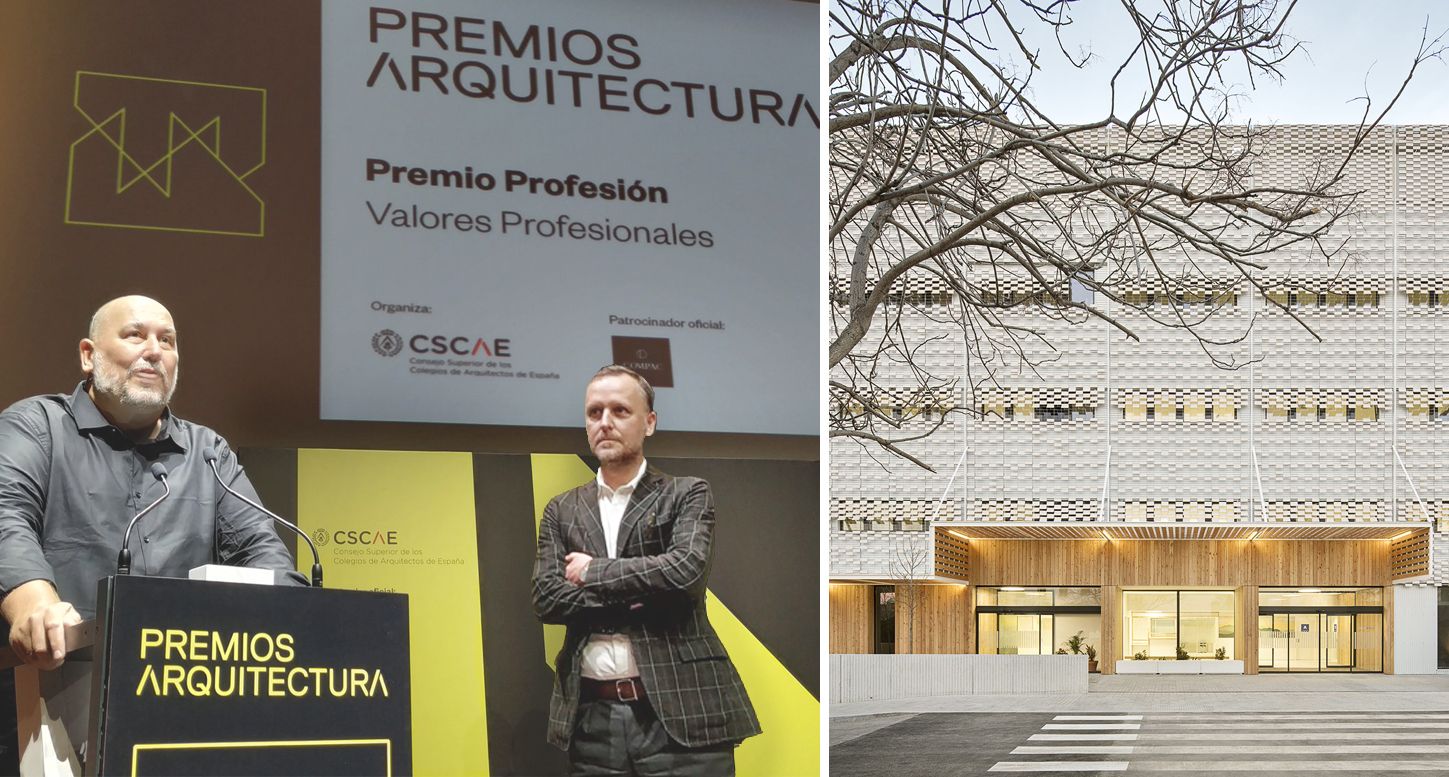 El Edificio UCI-COVID en el Parc Sanitari Pere Virgili PREMIO PROFESIÓN a los valores profesionales de los Premios ARQUITECTURA del CSCAE