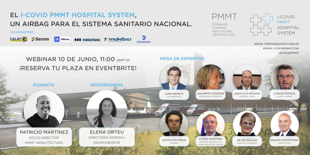 WEBINAR: EL I-COVID PMMT HOSPITAL SYSTEM, Un airbag para el sistema sanitario actual.